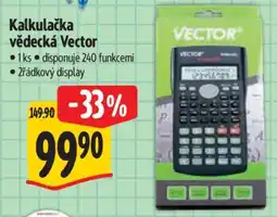 Albert Kalkulačka vědecká Vector nabídka