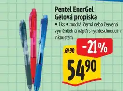 Albert Pentel EnerGel Gelová propiska nabídka