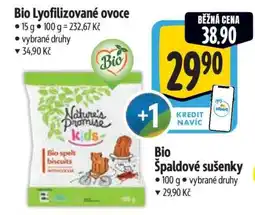 Albert Bio Lyofilizované ovoce nabídka