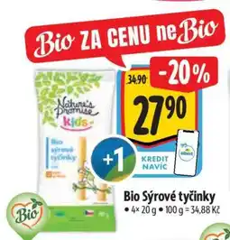 Albert Bio Sýrové tyčinky nabídka