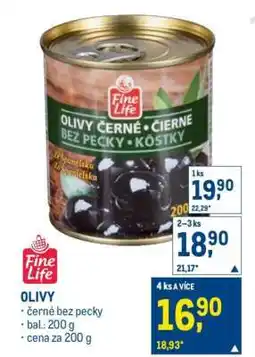 Makro OLIVY ČERNÉ nabídka