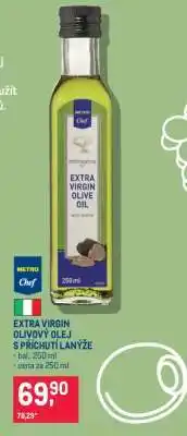 Makro EXTRA VIRGIN OLIVOVÝ OLEJ S PŘÍCHUTÍ LANÝŽE nabídka