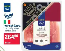 Makro Parmská šunka nabídka