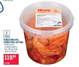 Makro KUŘECÍ BBQ MIX, KUŘECÍ GRIL SET BBQ nabídka