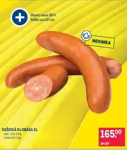 Makro SUŠICKÁ KLOBÁSA XL nabídka