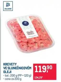 Makro KREVETY VE SLUNEČNICOVÉM OLEJI nabídka