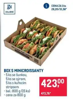 Makro BOX S MINICROISSANTY nabídka