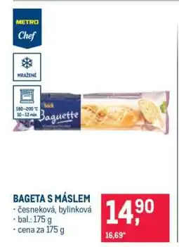 Makro BAGETA S MÁSLIEM nabídka