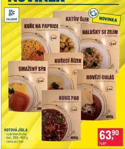 Makro Hotová jídla nabídka