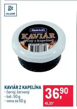 Makro KAVIÁR Z KAPELÍNA nabídka