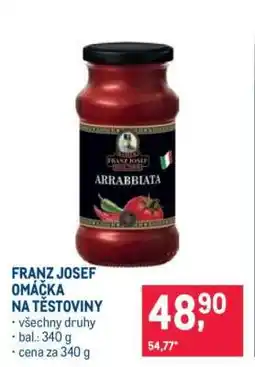 Makro Franz Josef Omáčka na těstoviny nabídka