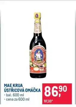 Makro MAE KRUA ÚSTŘICOVÁ OMÁČKA nabídka