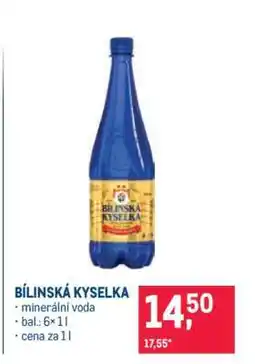 Makro Bílinská kyselka nabídka