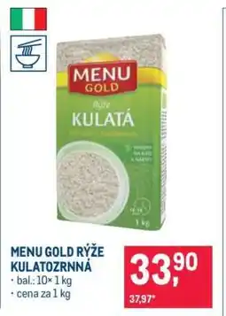 Makro Menu Gold rýže kulatozrnná nabídka