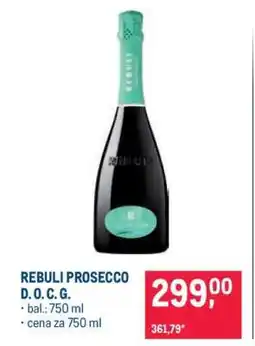 Makro REBULI PROSECCO D.O.C.G nabídka