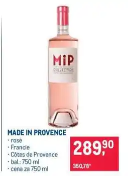 Makro Made In Provence nabídka
