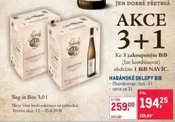 Makro HABÁNSKÉ SKLEPY BIB nabídka