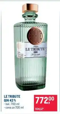 Makro Le Tribute Gin 43 % nabídka