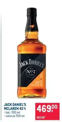 Makro JACK DANIEL'S MCLAREN 43% nabídka