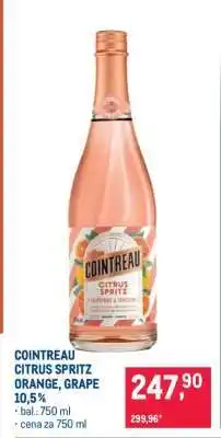 Makro COINTREAU CITRUS SPRITZ ORANGE, GRAPE 10,5% nabídka