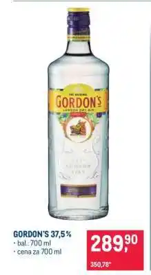 Makro GORDON’S 37,5 % nabídka