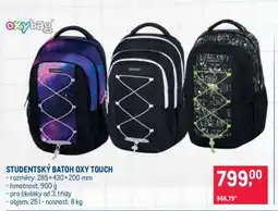 Makro Studentský batoh Oxy Touch nabídka