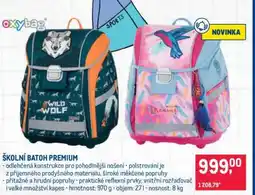 Makro Školní batoh Premium nabídka