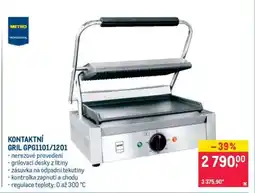 Makro Kontaktní gril GPG1101/1201 nabídka