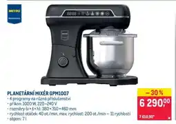 Makro PLANETÁRNÍ MIXÉR GPM1007 nabídka