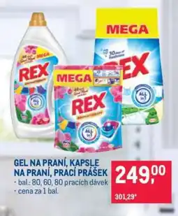 Makro GEL NA PRANÍ, KAPSLE NA PRANÍ, PRACÍ PRÁŠEK nabídka