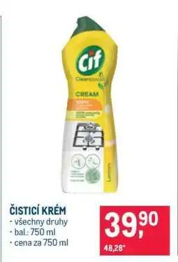Makro Čisticí krém nabídka