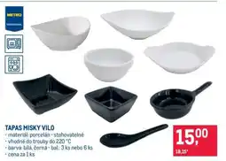 Makro TAPAS MISKY VILO nabídka
