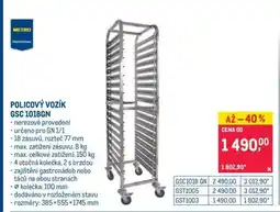 Makro POLICOVÝ VOZÍK GSC 1018GN nabídka