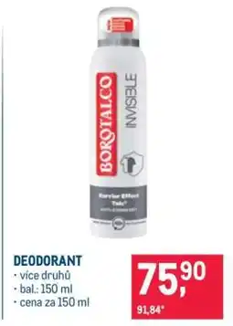 Makro Deodorant nabídka