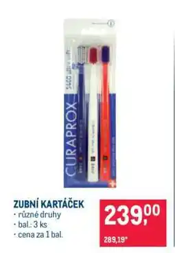 Makro Zubní kartáček nabídka