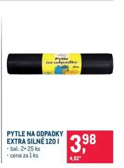 Makro Pytle na odpadky extra silné 120 l nabídka