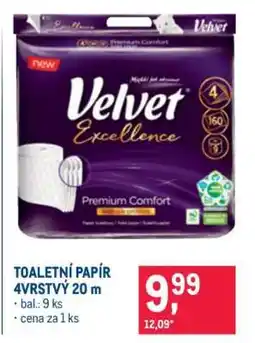 Makro TOALETNÍ PAPÍR 4VRSTVÝ 20 m nabídka