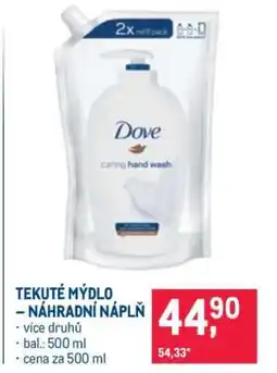 Makro Tekuté mýdlo – náhradní náplň nabídka
