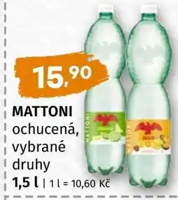Terno Mattoni ochucená, vybrané druhy nabídka