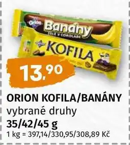 Terno ORION KOFILA/ BANÁNY nabídka