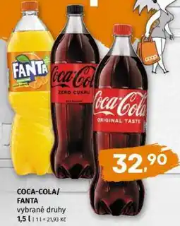 Terno Coca-Cola, Fanta nabídka