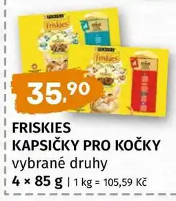 Terno Friskies Kapsičky pro kočky nabídka