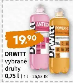 Terno DrWitt, vybrané druhy nabídka