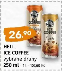 Terno HELL ICE COFFEE vybrané druhy nabídka