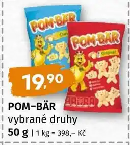 Terno POM-BÄR vybrané druhy nabídka