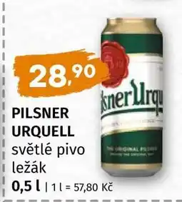 Terno Pilsner Urquell nabídka