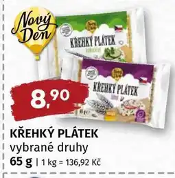 Terno KŘEHKÝ PLÁTEK nabídka