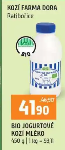 Terno BIO JOGURTOVÉ KOZÍ MLÉKO nabídka