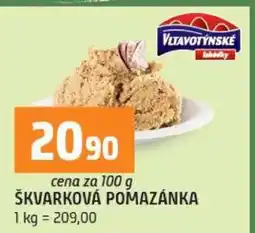 Terno Škvarková pomazánka nabídka