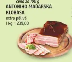 Terno ANTONIHO MAĎARSKÁ KLOBÁSA nabídka